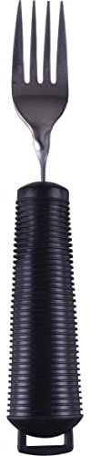 Aidapt Bendable Angled Fork, Soft Grip Eating Aid That can be Bent to Any Angle to Reduce Wrist Stress from Twisting, Handy aid for Those with Arthritis, Limited Grip, Limited Arm Movement or Tremors