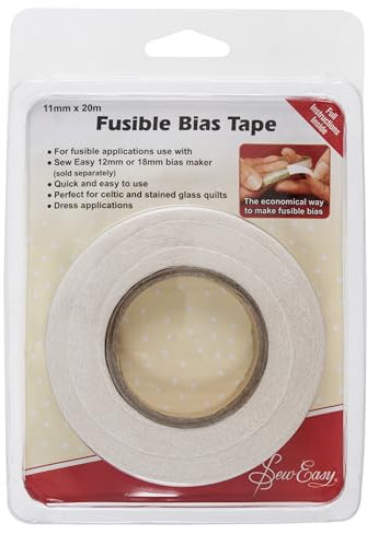 Sew Easy ER520.11 Schrägband, transparent, 20m x 11mm