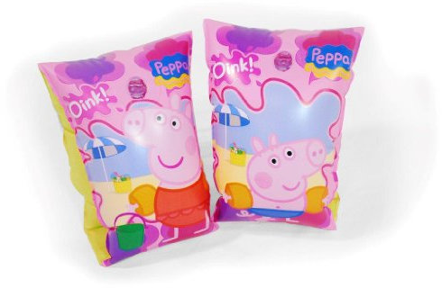Peppa Pig Peppa Pig-9110 Manguitos hinchables, Color multiclor, 25x15 cm (Saica Toys 9110)