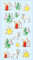 CREApop® Softy-Sticker Weihnachten trend,Bogen 17,5 x 9 cm