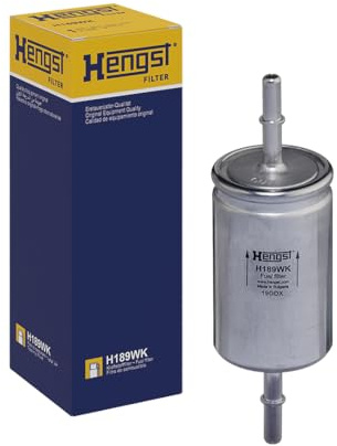 HENGST - Kraftstofffilter H189WK - Hochwertiger Kraftstoff-Leitungsfilter für KFZ - Entfernt Staub und Schmutz aus Otto- oder Dieselmotoren - Schützt das Einspritzsystem
