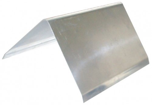 Sarei Firstblech, Alu-natur, 250 mm x 2 m First Schutz Dach, Aluminium Profil kontrollierte Wasserableitung, Made in Germany