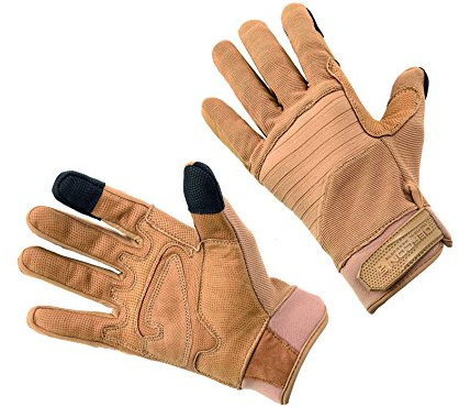 Defcon 5 Handschuhe mit Armortex und Leder, XXL, D5-GL320PPG-CT
