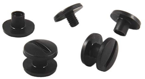 Vis de reliure en plastique pour cahiers, albums, cartes (20 / 50 / 100 / 1000 pièces)