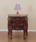 Kunibert NACHTTISCH Barock Nachtschränkchen Nussbaum Breite69xTiefe67xHöhe70cm