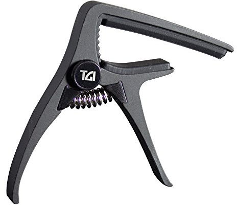 TGI Acoustic Guitar Capo Black. Easy to hold and fit. Change Key easily.