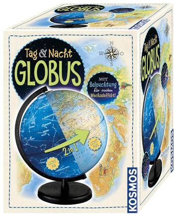 Kosmos Tag & Nacht Globus: Mit Beleuchtung für coolen Wechseleffekt