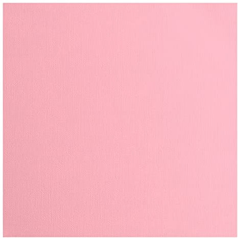 Florence Cardstock Rosa 216 Grammi per m², 30,5 x 30,5 cm, Confezione da 20 Pezzi, Trama per Scrapbooking, creazione di Biglietti, fustellatura e Altri lavori di Carta, Pink, 30.5x30.5cm