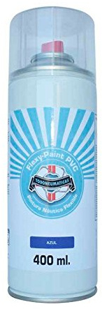 Pintura Náutica Flexible en Spray para PVC Flexy-Paint Todoneumaticas (Azul)