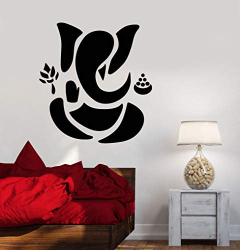 myrockshirt Wandtattoo Aufkleber Abstract Ganesha Hindu Hinduismus Veden Gott für alle glatten Flächen UV&Wascha