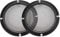 sourcing map Speaker Grill Cover 5 Inch 153mm Mesh Decorative Circle Subwoofer Guard Protector Black 2pcs