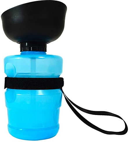 SALVADOG DURAN - Botella Agua Perro - Bebedero Perro Portatil – 500ml – Bebedero Portatil Perro – Libre de BPA - Botella de Agua para Perros