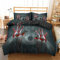 SHITOU Bettwäsche 135x200 Graublauer Zombie 3D Mikrofaser Bettbezug Mit 2 Kopfkissenbezug, Jungen Teens BettwäSche Set Kinder Erwachsene, Weich Haltbar Atmungsaktive