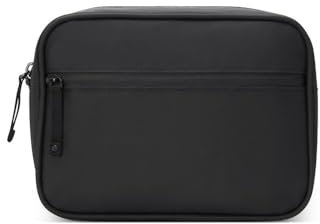 DELSEY PARIS - EGOA - Trousse De Toilette Souple 16 cm x 23 cm x 9 cm cm - 3 L - XS - Noir