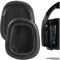 GEEKRIA Elite Ersatz-Ohrpolster aus Schaffell für Logitech G 533/633/635/933/935/930/933S/633S/635/430/431/432/433/332/230/231/233/35 Kopfhörer, Schwarz