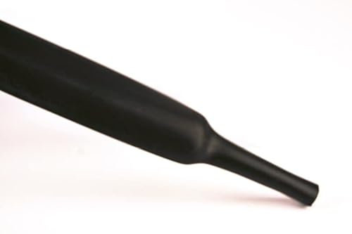 MKV - Schrumpfschlauch mit Kleber 24 auf 6,0mm 4:1 schwarz Ø 24 mm Meterware MKV schrumpfschläuche schwarz (Ø 24,0/6,0mm)