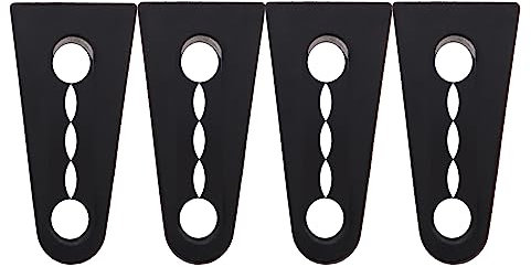 Car Door Lock Stop Damper Damping Buffer Pad Shock Sound Absorber Noise Insulation Cover Stopper For Nissan 4Pcs