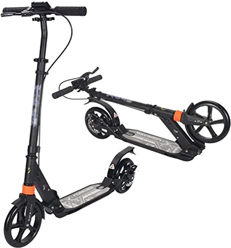 Mobilitätsroller, Tretroller mit großen Rädern, Jugend-Erwachsenen-Roller, Upgrade, Scheibenbremse, doppelte Stoßdämpfung, Faltbarer Pendlerroller aus Aluminiumlegierung,