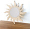 Hava Kolari Sonne Wandspiegel, Kinder Acryl Spiegel 3D Acryl Spiegel, Wandspiegel Kinderspiegel mit Holz Wanddeko Kinderzimmer Badezimmer