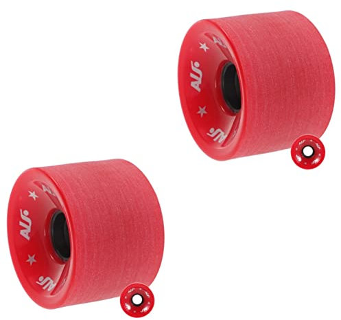 Yardwe 2st Zubehör Für Skateboard-räder -brettrad Streetboard-räder Abstandshalter Für Cruiser-räder -Board-Skateboard-pu-Rad Skateboard-Lager Rollerrad Plastik Outdoor-Board