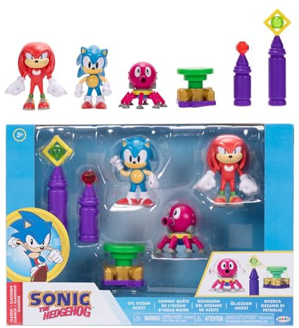 Sonic The Hedgehog Actionfigur 6,3 cm Oil Ocean Diorama
