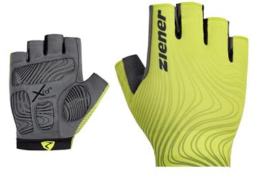 Ziener Herren Clem Fahrrad/Mountainbike/Radsport-Handschuhe | Kurzfinger - atmungsaktiv,dämpfend, bitter Lemon, 10