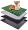 Dog Grass Pad with Tray 25X20 - Indoor Pet Potty for Dogs, Fake Grass Pee Pad Dog Litter Box, Outdoor Turf Potty System for Puppy Training, Equipped with Non-Slip Washable Pee Pads