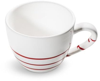 GMUNDNER KERAMIK Teetasse Maxima, Pure Flamed Red, 382.7 g, Handmade in Austria
