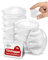 LouMaxx Türstopper Wand Transparent 40mm - 12er Set Gummipuffer selbstklebend - Türstopper kleben als Schutz für Wände, Türen und Möbel - Wandschutz Türklinke - Wandstopper selbstklebend
