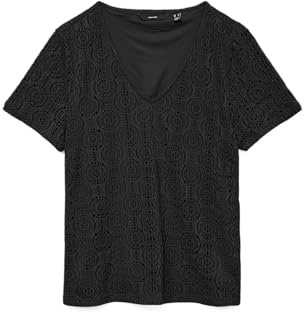 VERO MODA Damen Vmmaya Ss V Neck Top JRS SPE