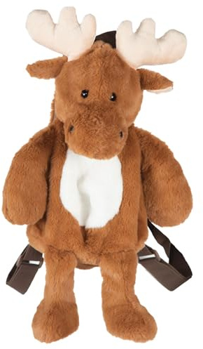 A2Z 4 Kids Schulrucksack für Mädchen, Jungen, Teenager, großer Elch, verstellbare Schultergurte mit Trageschlaufe, Schulrucksack, PE-Kit, leicht, bequem, Reisen, tolle Tiertaschen für Kinder