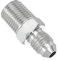 PATIKIL Adattatore Tubo Connettore 7/16 Maschio 37 ° Flare JIC x 1/4 Maschio R Raccordo Tubo Alimentazione Olio Raccordo Idraulico per Sistemi di Tubazioni di Olio Vapore Acqua