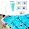 Digitaler 6-in-1 Wasserqualitätstester, digitaler Wassertester, Pool Spa pH ORP Temperaturmessgerät mit mobiler App-Steuerung Echtzeitüberwachung Cloud-Datenspeicherung Hydrokultur Aquarium Testkit