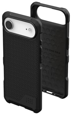 URBAN ARMOR GEAR Metropolis LT MS Case kompatibel mit Apple iPhone Air Hülle (Fallschutz nach Militärstandard, Wireless Charging (Qi) / Magnetische Aufladung) Kevlar schwarz