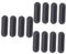 DOITOOL 12 Pcs Non Slip Rubber Feet for Laptops Compatible with Thinkpad Bottom Cushion Pads for Stabilizing Electronics and Reducing Fatigue