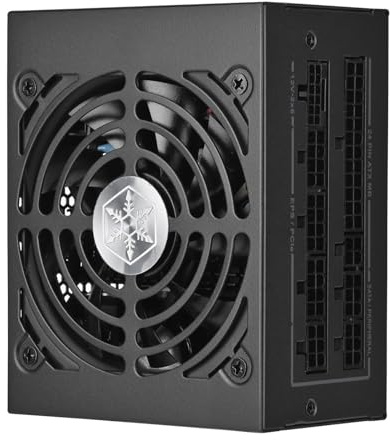 Silverstone SST-EX1000R-PM Fully Modular SFX Power Supply SFX12V 4.1 and PCIe Gen5 1000W Cybenetics Platinum