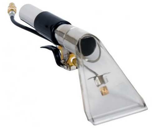 Plastic Detailer Hand Tool PM2501, Professional Carpet Cleaning Upholstery Tool with Clear Head for Spot Cleaning and Extraction