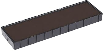 COLOP Ersatzkissen E/25 | Schwarz | 2 Stück | Original COLOP-Qualität | Dokumentenechte und ISO-zertifizierte Tinte