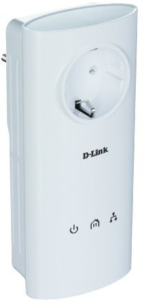 D-Link DHP-P500AV Adaptateur CPL 500mbps avec prise intégrée Ethernet Blanc