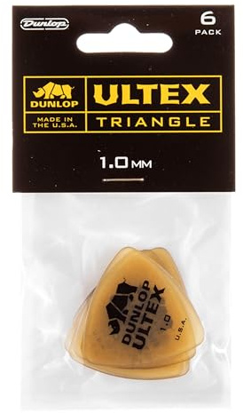 Jim Dunlop Ultex® Triangle Pick 1.0MM - 6 Pack