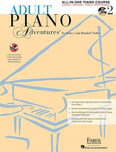 [(Adult Piano Adventures All-In-One Lesson Book 2)] [Author: Nancy Faber] published on (January, 2004)