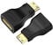 CABLEPELADO Raccord Mini HDMI vers HDMI | 4K 3D Ultra HD | Support Ethernet et ARC | Contacts plaqués or | Compatible avec Raspberry Pi Zero, Canon EOS 5D Mark II Appareil photo, Nikon D5600, HDTV,