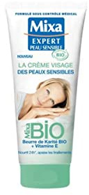 Mixa Gesichtscreme für empfindliche Haut Bio – Tube mit 100 ml