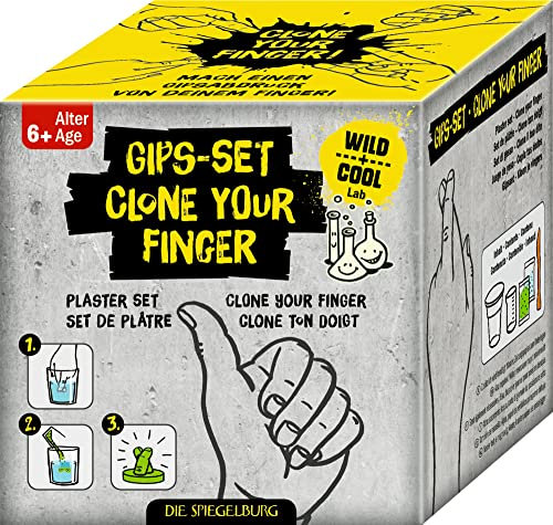 Die Spiegelburg - Gips-Set Clone your Finger, Wild & Cool, 17450