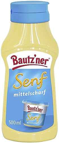 Bautz'ner Senf mittelscharf (1, 500 ml)