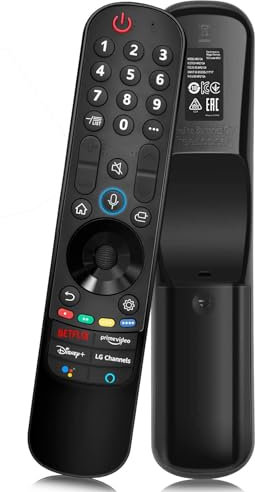 Telecomando vocale per Smart TV LG, Siawclub LG-Magic, telecomando di ricambio con puntatore e funzione vocale, per Smart TV LG UHD OLED QNED NanoCell 4K 8K