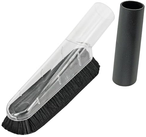 SPARES2GO Soft Dusting Brush Head Compatible with Numatic Henry Hetty Vacuum Cleaner (32mm)