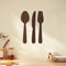 3 Set Di Decorazioni Per Pareti Kitchen Posate Decorative Da Parete In Legno Cucchiaio, Forchetta, Coltello, Cartello Da Cucina In Legno Arte Parete Della Cucina Decorazione Cucina Decorazioni(Color:A