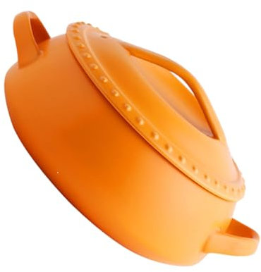 LABRIMP 1 Pc Casseruola Pentola in Stile Coreano Brasiera con Coperchio Pentole Smaltate Pentola di Terracotta Coreana Pentola Antiaderente Pentole per Stufato con Coperchio Ceramica