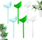 PMELCXD Globi di irrigazione per piante in vetro,Sistema di Irrigazione Automatica - Set di 6 Palline di Gel Colorate per Piante, Irrigatori Automatici per Vasi per Cura delle Piante in Vacanza